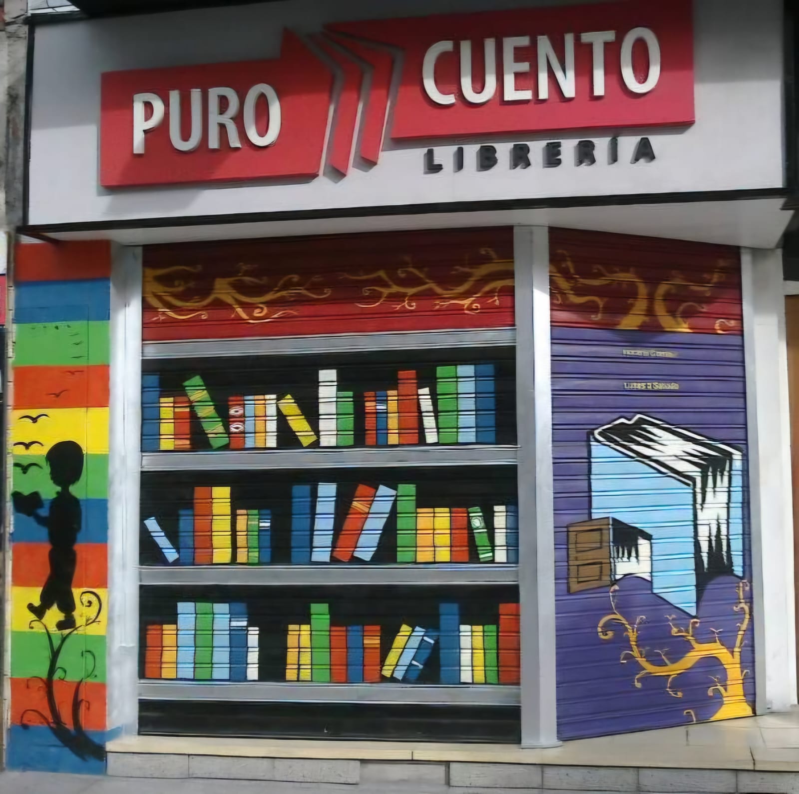 Espacio de la librería Puro Cuento